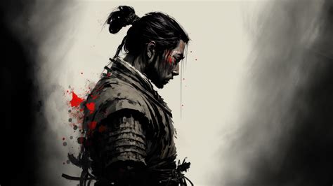 SamuraiArt 4K #5340i Wallpaper PC Desktop