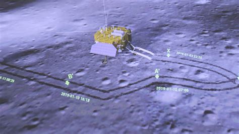 China broadcasts spacecraft pictures from moon's far side