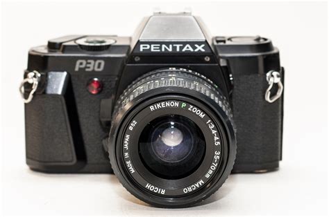 Pentax P30 film camera with 35-70 mm f/3.4-4.5 RIKENON P lens | Etsy