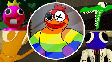 ALL Morphs + *NEW* GAMETOONS COLORS are SWAPPED in Rainbow Friends ...