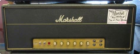 Marshall 1959 HW Plexi Reissue 2010's Black Amp For Sale Halkans Rockhouse