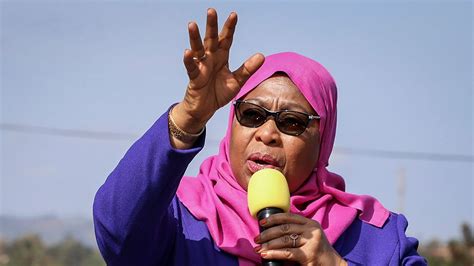 Samia Suluhu Hassan: Tanzania's first female president sworn in after ...