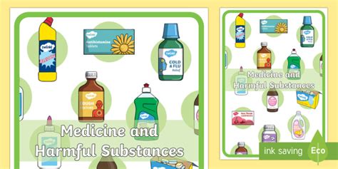 CfE (Early) Medicine and Harmful Substances Display Posters