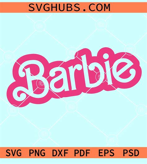 Barbie SVG, Barbie font Svg, Barbie logo svg, Barbie logo PNG,