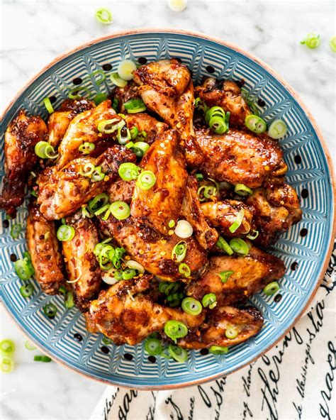 Honey Garlic Chicken Wings - Jo Cooks