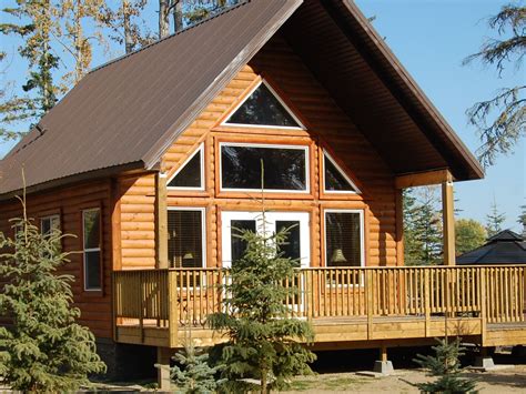 Double wide mobile home prefab log cabin - questinfini