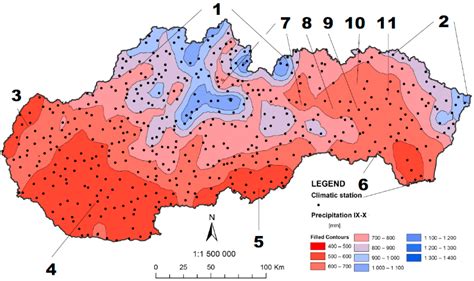 Water | Free Full-Text | Precipitation Trends over Slovakia in the ...