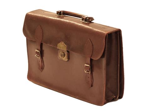 gatherandspread: VINTAGE BROWN LEATHER BRIEFCASE