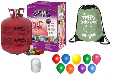 Buy Blue Ribbon Balloon Time Disposable Helium Tank 14.9 cu.ft - 50 ...