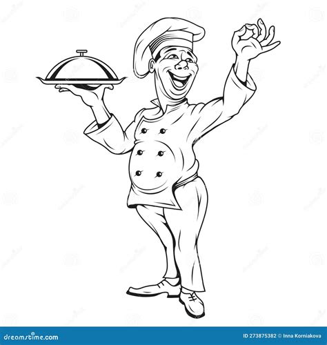 Chef Hat Sketch Vector Drawing Cap White | CartoonDealer.com #62865555