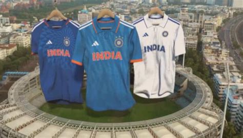 Adidas Reveals New Indian Cricket Team Jerseys, Including World Test ...