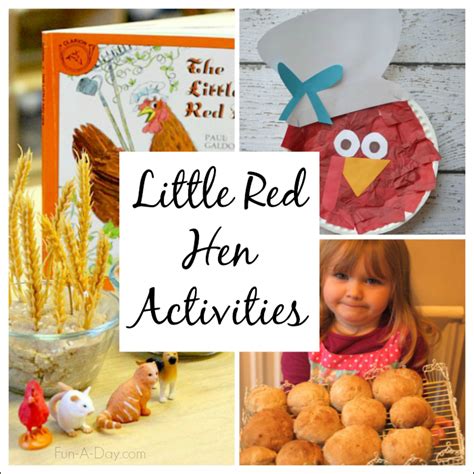 14 Little Red Hen Activities for Preschool | Little red hen activities ...