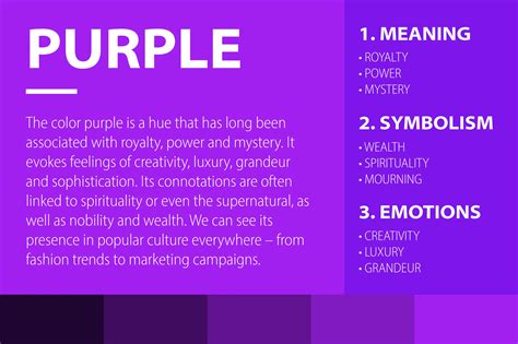 Meaning of Color Purple: What Does the Color Purple Mean? – CreativeBooster