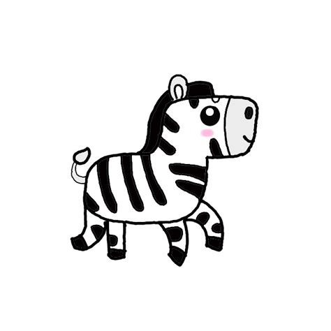 Zebra Drawings For Kids