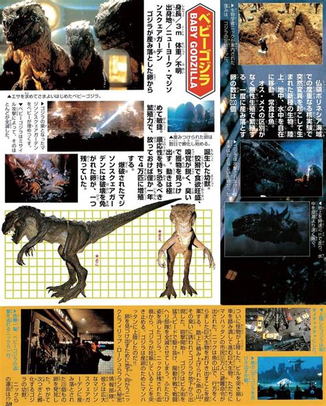 Baby Godzilla | Godzilla, Kaiju, Godzilla 1998