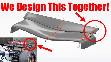 F1 2023 - We Design This Rear Wing Tip Feature Together! - YouTube