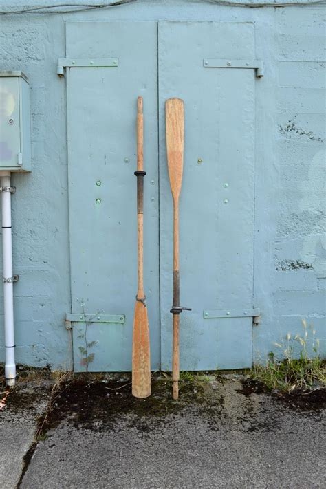 Oars Vintage Oars Pair Boat Oars Wooden Oars Rustic Oars | Etsy# ...