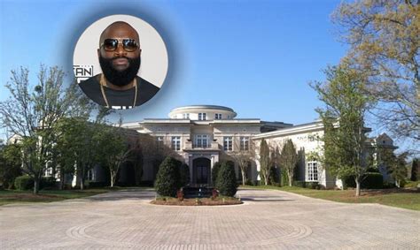 Rapper Rick Ross' house in Atlanta is a 109-room beast of a mansion