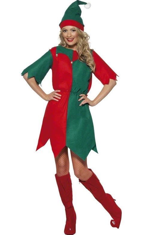 Costume lutin noël femme pas cher-v29593