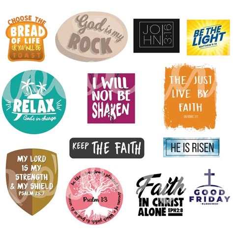 Bible Verse Aesthetic Stickers - Game Master