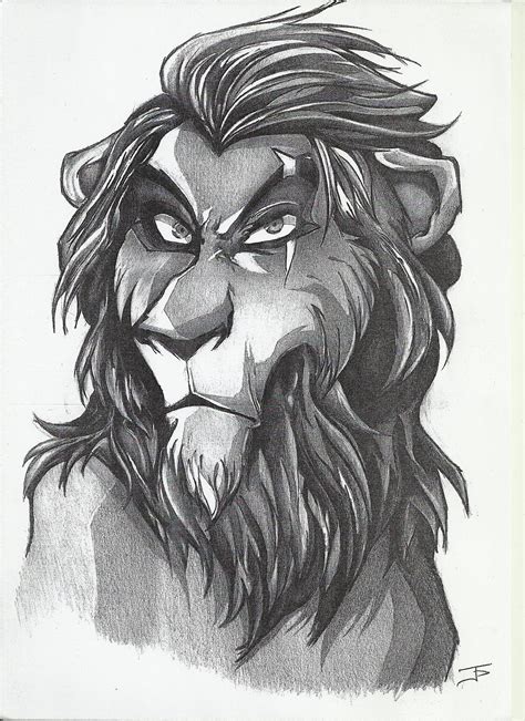 Pencil Lion Drawing at GetDrawings | Free download