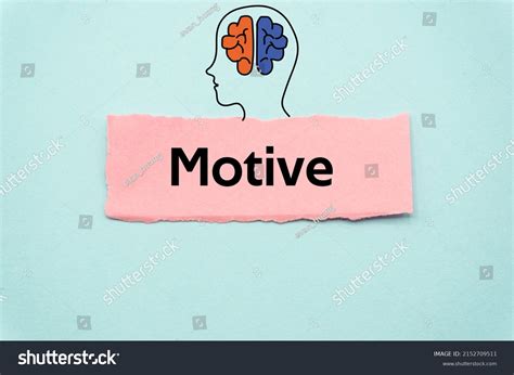 Motive Word Written On Slip Colored Stock Photo 2152709511 | Shutterstock