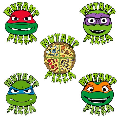 Mutant Pizza Pin Collection – Chain