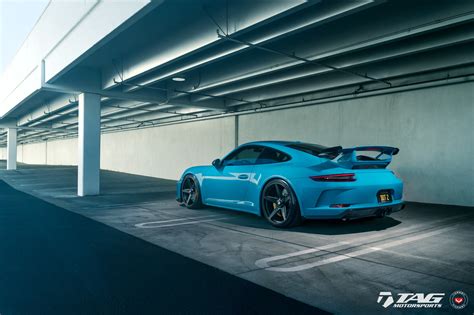 Baby Blue Porsche 911 Gets Tasteful Upgrades — CARiD.com Gallery