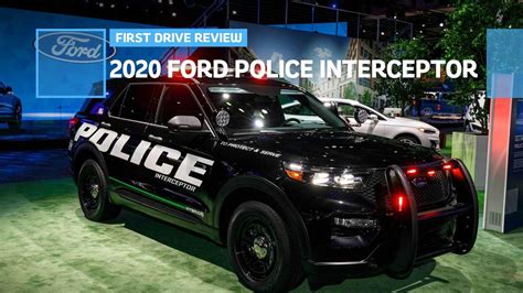 2020 Ford Police Interceptor Utility Hybrid First Drive: Boys In Blue ...