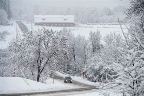 PHOTOS: The season's first major snowstorm created a whiteout in ...