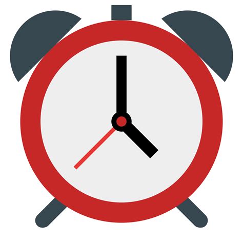 Alarm clock PNG transparent image download, size: 2000x2000px