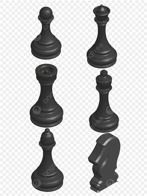 Chess Pieces Vector Hd PNG Images, Cartoon Chess Pieces, Cartoon, Chess ...