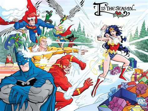 DC Comics Christmas Wallpapers - Top Free DC Comics Christmas ...