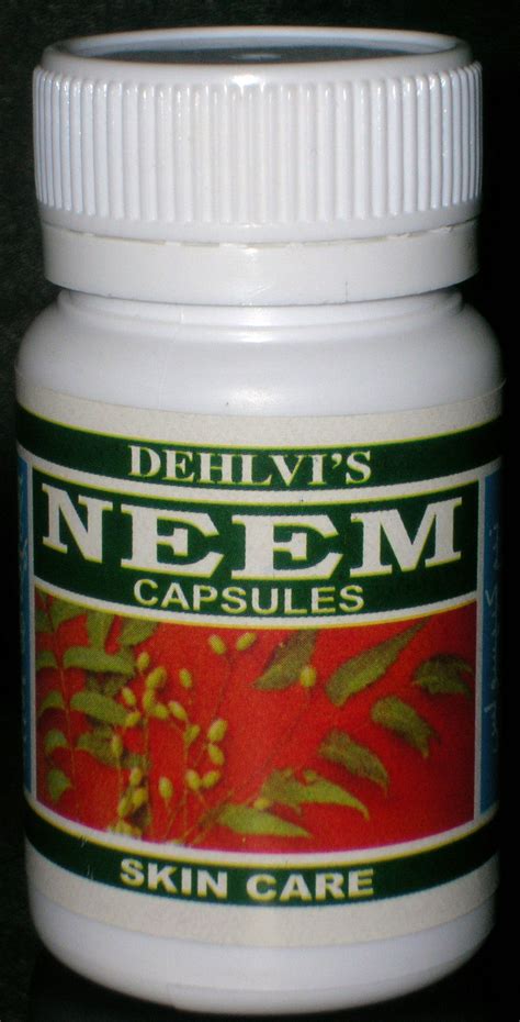 Dehlvi Naturals- offers Neem Capsules Manufacturers & Suppliers