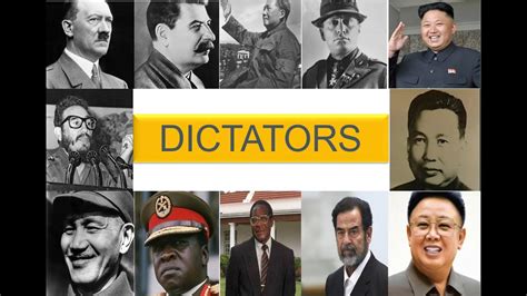 (4) Three Distinct Types of Dictatorships Explained | Political Science ...