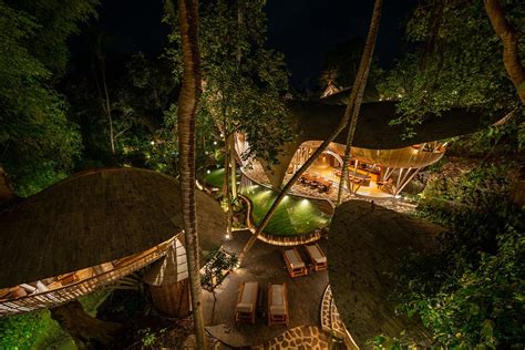 This Eco-Resort in Bali Features The Use of Bamboo and Rammed Earth To ...