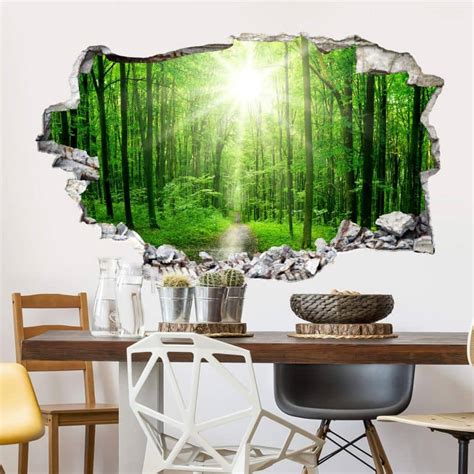 3D wall sticker sunny forest | wall-art.com