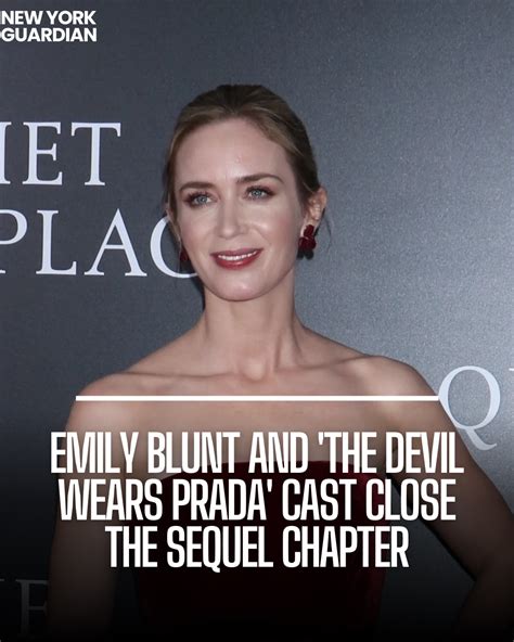 Emily Blunt and ‘The Devil Wears Prada’ Cast Close the Sequel Chapter ...