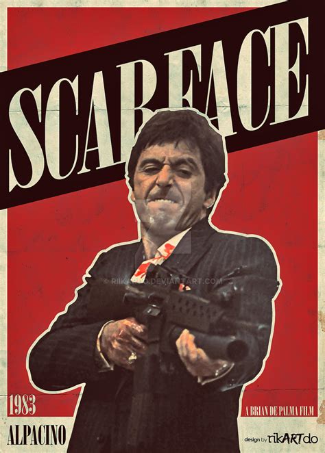 Scarface Vintage Poster by riikardo on DeviantArt