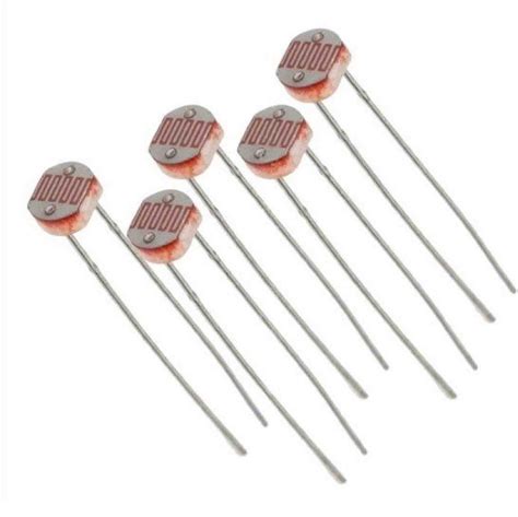 LDR SENSOR 5mm GENUINE LIGHT DEPENDENT RESISTOR PHOTORESISTOR 20PCS ...