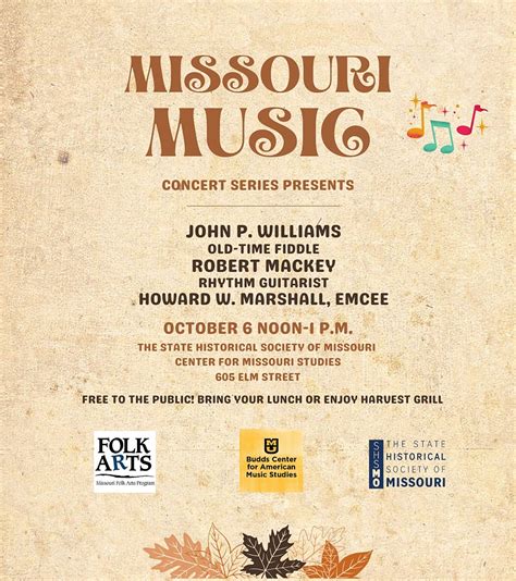 Concert Features Old-Time Music at State Historical Society of Missouri