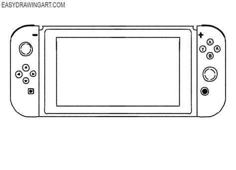 cartoon nintendo switch drawing | Easy drawings, Easy drawing steps ...