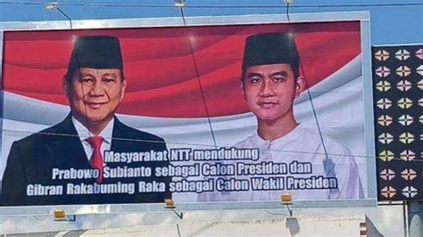 Relawan Jokowi Usul Duet Prabowo-Gibran di Pilpres 2024, Berikut Survei ...