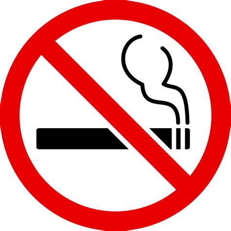 Clipart - No-Smoking Sign