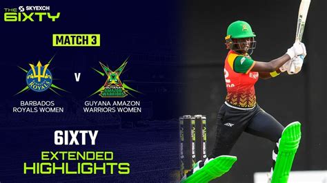 Extended Highlights | Barbados Royals vs Guyana Amazon Warriors | The ...