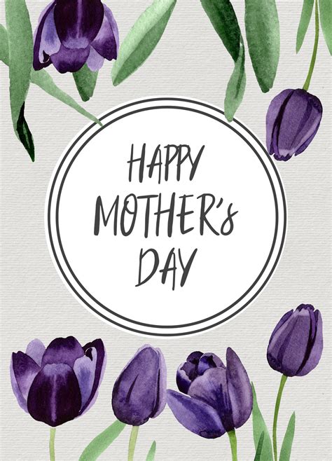 Free Printable Mother's Day Cards - Paper Trail Design