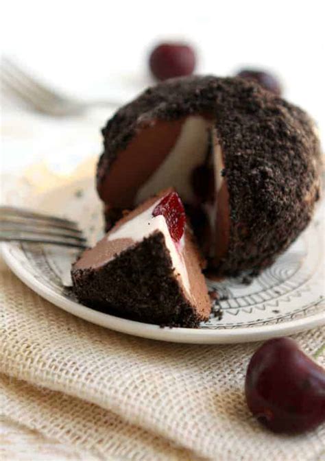 Chocolate and Vanilla Tartufo Recipe. - The Pretty Bee