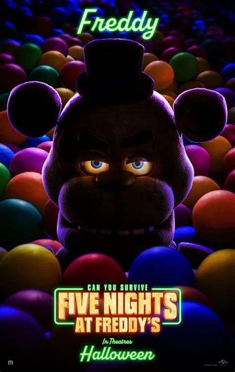 FNaF Movie Freddy Fazbear poster 2 (High Resolution) - Five Nights at ...