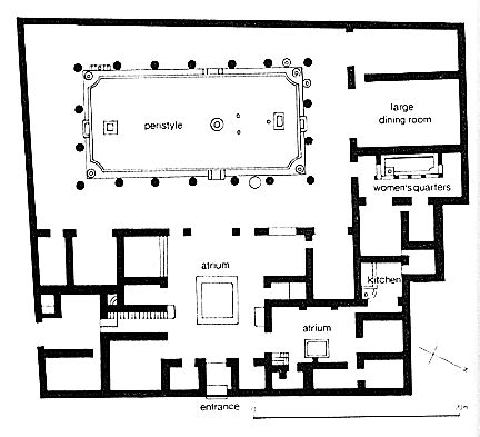 house of the vettii, pompeii (2nd c. BC) | Roma antigua, Arquitectura ...