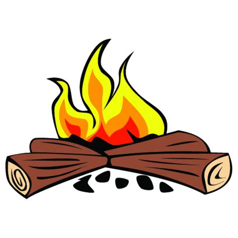 Fire Logs Clipart